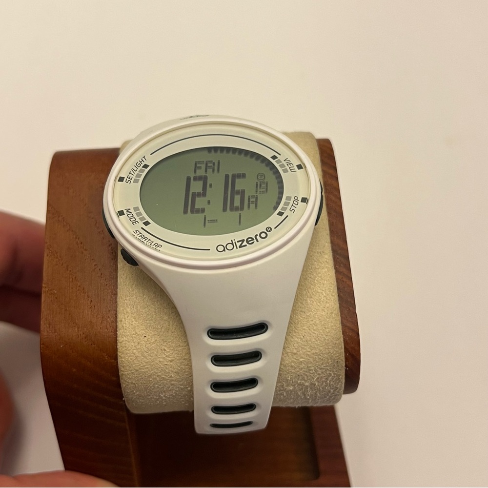 Adidas ADP 3509 Digital Watch, Adizero,  Excellent, New Batteries, vintage - Picture 6 of 8